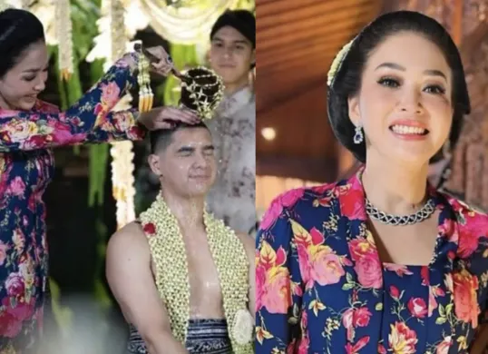 Blue Sapphire 89 Karat Jadi Pusat Perhatian, Intip Total Harga Perhiasan Maia Estianty Saat Siraman (Sumber: TikTok/@Bili_Zen)