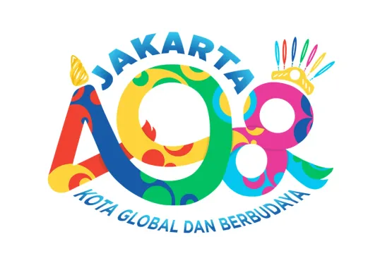 Ilustrasi logo perayaan HUT DKI ke-498. (Sumber: Pemprov DKI Jakarta)