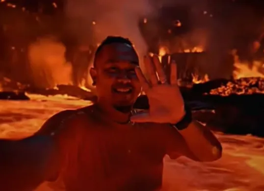Tangkapan layar video AI tentang 'Hari Pertama di Neraka' (Sumber: Ist.)