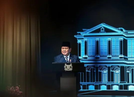Presiden Prabowo Subianto dalam kunjungan kenegaraan ke Singapura, Minggu, 15 Juni 2025. (Sumber: Instagram/@presidenrepublikindonesia)