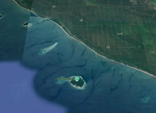 Setelah puluhan tahun bersengketa, 4 pulau akhirnya dikembalikan ke Aceh. Ini alasan Prabowo ambil keputusan berdasarkan novum Kemendagri. (Sumber: Google Maps 2025)