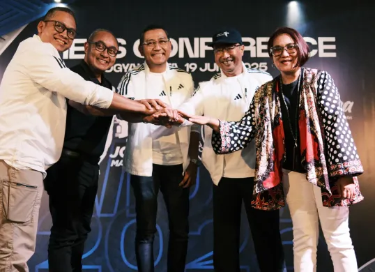 Konferensi Pers Mandiri Jogja Marathon 2025 di Yogyakarta digelar 22 Juni nanti di kawasan Candi Prambanan, Yogyakarta. (Sumber: Dok. Bank Mandiri)