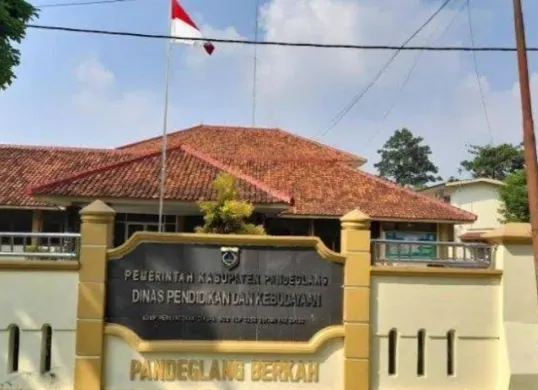Gedung Disdikpora Pandeglang di kawasan Komplek Cikupa Keca.atan Pandeglang, Kabupaten Pandeglang. (Sumber: Istimewa)
