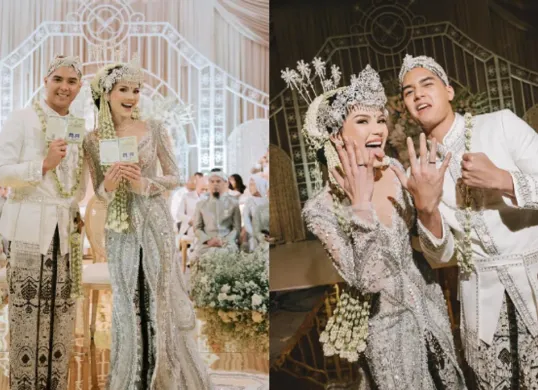 Al Ghazali ungkap alasan pilih Afrika untuk bulan madu dengan Alyssa Daguise. Simak juga komentar Ahmad Dhani tentang rencana unik ini! (Sumber: Instagram/@alyssadaguise, @alghazali7)