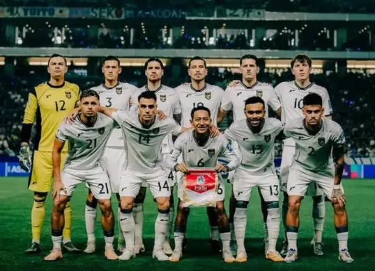 Potret para pemain Timnas Indonesia. (Sumber: Instagram/@republikindonesia)