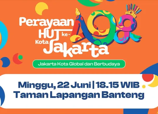 Konser Perayaan HUT ke-498 Jakarta: Jadwal dan Bintang Tamu yang Hadir (Sumber: Instagram/dkijakarta)