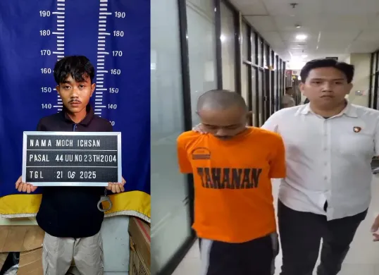 Sosok Mochamad Ichsan Ezra Candra, pelaku penganiayaan terhadap ibunya sendiri hingga di Bekasi Timur. (Sumber: Dok Polda Metro Jaya)