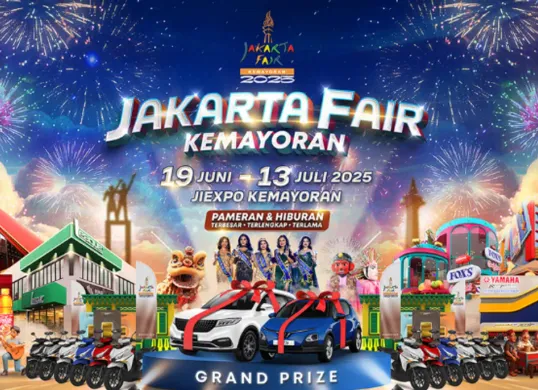 Jam operasional, harga tiket, lokasi parkir PRJ 2025 lengkap di sini. Plus trik hindari antrean dan nikmati konser musik terbaik! (Sumber: jakartafair.co.id)