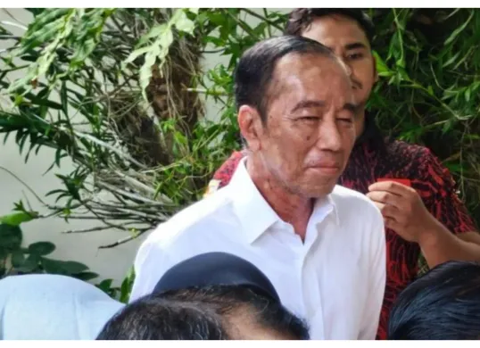 Penampilan terbaru, Presiden ke-7 Republik Indonesia, Joko Widodo (Jokowi). (Sumber: X/@PaltiWest)