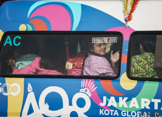 Warna Warni Upacara Peringatan HUT Jakarta ke 498