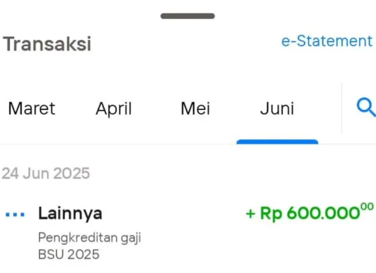 BSU sudah Cair Hari Ini. Cek Rekening Kamu Sekarang! (Sumber: Poskota/Yusuf Sidiq)