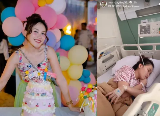 Kondisi terkini Ayu Ting Ting di rumah sakit viral di media sosial. Penyebab sakit hingga deretan doa artis lain. Simak fakta lengkapnya! (Sumber: Instagram/@mom_ayting92_)