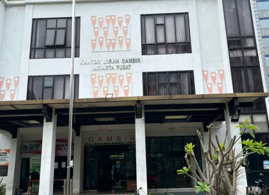 Ilustrasi, Kantor Kelurahan Gambir, Jakarta Pusat. (Sumber: POSKOTA | Foto: M Tegar Jihad)