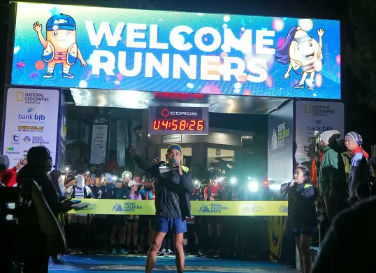 Dieng Caldera Race (DCR) 2025 bank bjb yang digelar pada 20–22 Juni 2025 di Tambi Tea Resort, Wonosobo, Jawa Tengah, berjalan dengan lancar dan meriah. (Sumber: dok. bank bjb)