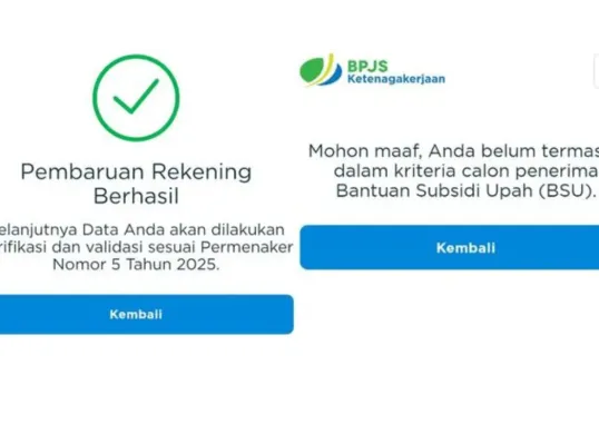 Bantuan Subsidi Upah 2025 mulai dicairkan. Pastikan rekening aktif dan data sesuai. Ini tahapan verifikasi dan langkah jika BSU tertunda. (Sumber: Ist.)