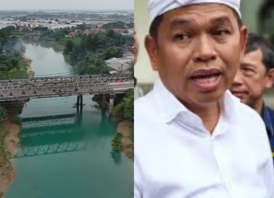 Dedi Mulyadi Geram! Sungai Citarum Diduga Tercemar, PT Pindo Deli Jadi Sorotan (Sumber: TikTok/@karawanginfo_official/Instagram/@dedimulyadi71)