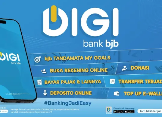 Segera update aplikasi DIGI bank bjb versi terbaru hadirkan fitur-fitur yang lebih modern dan user-friendly untuk memudahkan kebutuhan finansial nasabah. (Sumber: Dok. bank bjb)