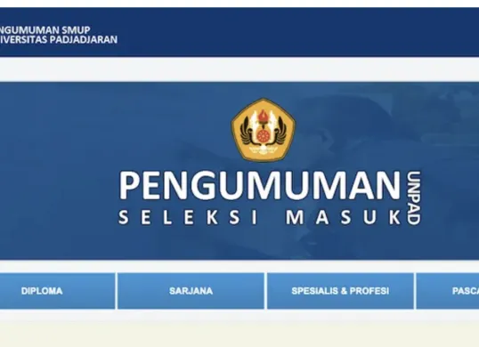 Sudah Tahu Jam Berapa Pengumuman SMUP UNPAD 28 Juni 2025? Ini Link Resmi dan Panduan Lengkap (Sumber: Dok/Unpad)
