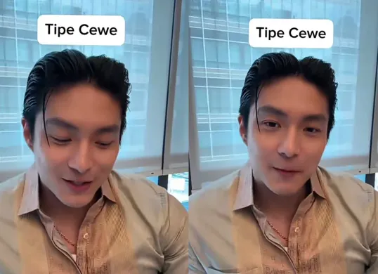 Tipe wanita yang disukai Giorgio Antonio. (Sumber: TikTok/@wethesibs.official)