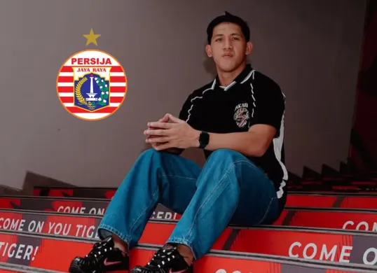 Striker baru Persija Jakarta, Eksel Runtukahu optimis bersama klub barunya, usung target juara Liga 1 2025/2026. (Sumber: Instagram/@persija)