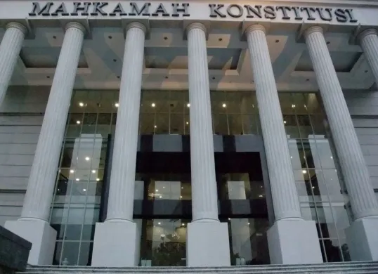Potret gedung Mahkamah Konstitusi (MK). (Sumber: Ist.)