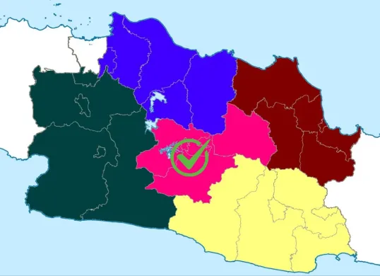 Wacana pemekaran provinsi Sunda Priangan di Jawa Barat, 5 daerah ini termasuk. (Sumber: X)