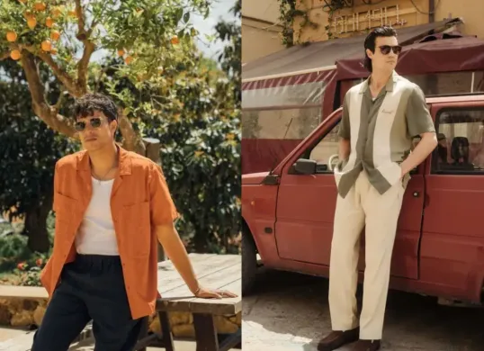 Ilustrasi rekomendasi outfit vintage pria. (Sumber: Champiro.id)