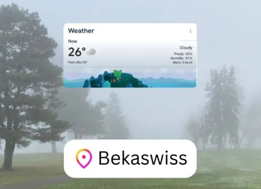 Viral unggahan fenomena alam yang menjadikan Bekasi berkabut sehingga dijuluki 'Bekaswiss'. (Sumber: X/@txtdrbekasi)