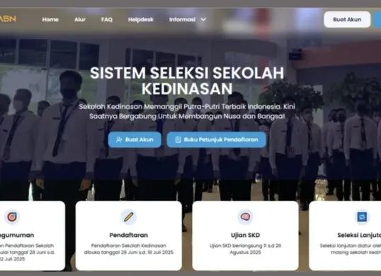 Sudah Bayar Pendaftaran Sekolah Kedinasan 2025 Tapi Status Masih Belum Lunas? Ini Cara Cepat Mengatasinya! (Sumber: Screenshot/dikdin.bkn.go.id)