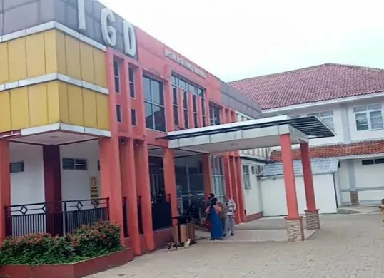 Gedung RSUD Berkah Pandeglang, di Jalan Raya Pandeglang-Labuan, tepatnya di Cikoneng, Kecamatan Kaduhejo, Pandeglang. (Sumber: Istimewa)