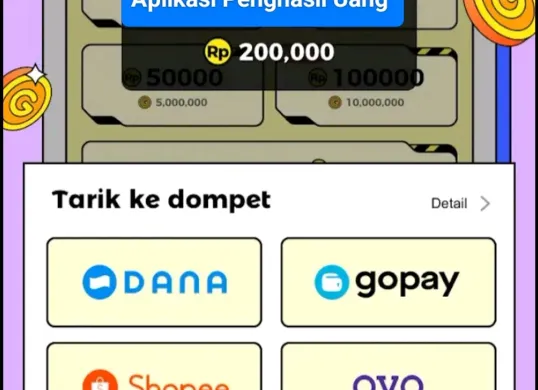 Raih saldo DANA gratis dari aplikasi penghasil uang. (Sumber: Play Store)