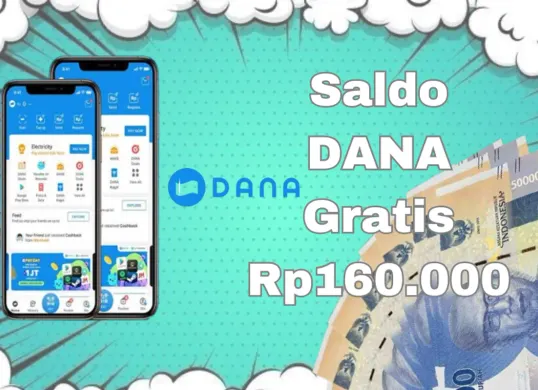 Cukup mainkan aplikasi penghasil uang di HP Anda, kini dompet elektronik bisa kebanjiran saldo DANA gratis hingga Rp160.000 hari ini. (Sumber: Poskota/Syania Nurul Lita Baikuni)