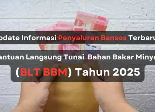 Update informasi terkait penyaluran program subsidi bansos BLT BBM 2025. (Sumber: Poskota/Aldi Harlanda Irawan)