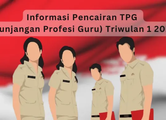 Informasi terkait pencairan Tunjangan Profesi Guru (TPG) Triwulan 1 2025. (Sumber: Poskota/Aldi Harlanda Irawan)