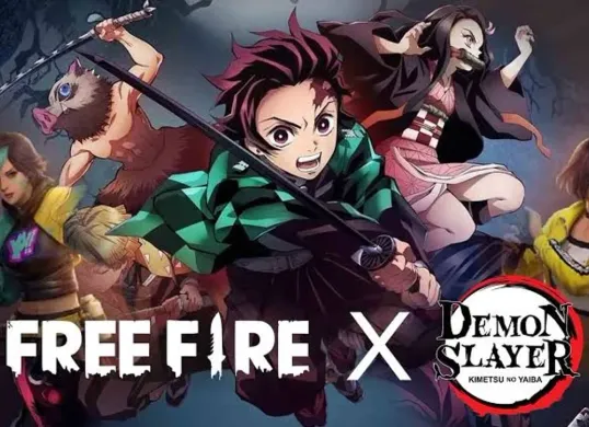 Klaim kode redeem FF terbaru hari ini Selasa 4 Maret 2025 berhadiah item bundle Demon Slayer. (Free Fire Garena Indonesia)