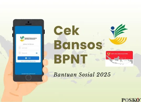 Informasi pengecekan bansos BPNT Kemensos 2025. (Sumber: Poskota/Della Amelia)