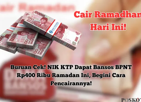 Dana BPNT 2025 sebesar Rp400.000 per dua bulan siap membantu meringankan beban ekonomi keluarga. Cek di sini! (Sumber: Poskota/Yusuf Sidiq)