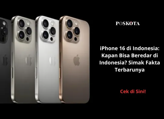 iPhone 16 rilis di Indonesia (Sumber: Poskota/Yusuf Sidiq)