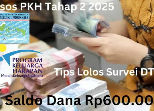 NIK e-KTP atas nama Anda bisa diveriifikasi menerima saldo dana Rp600.000 dari bansos PKH tahap 2 2025 jika telah lolos survei DTSEN. (Sumber: Poskota/Gabriel Omar Batistuta)