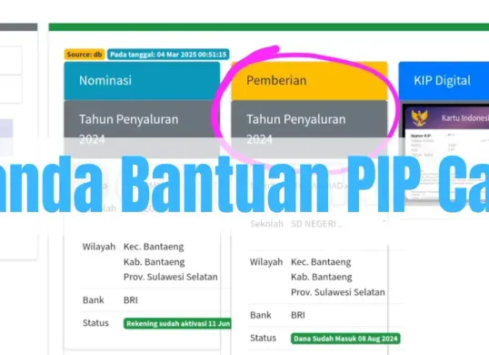 Ilustrasi - Tangkapan layar tanda-tanda Bantuan PIP akan cair untuk pelajar dengan NISN dan NIK terdaftar. (Sumber: YouTube/Gue Rahman)