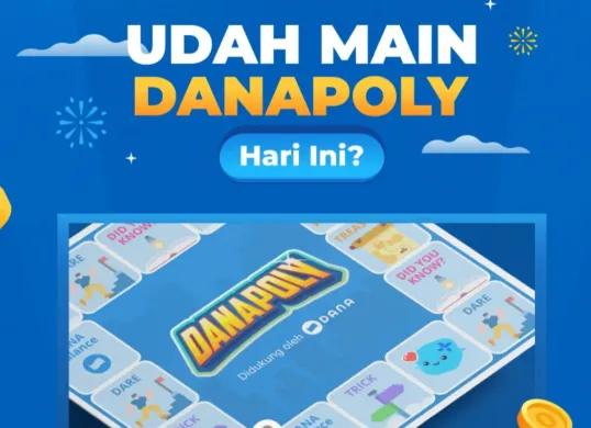 Game penghasil uang dari aplikasi DANA. (Sumber: Facebook/DANA)