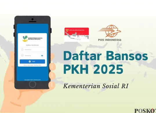 Informasi cara daftar bansos PKH 2025 secara online. (Sumber: Poskota/Della Amelia)