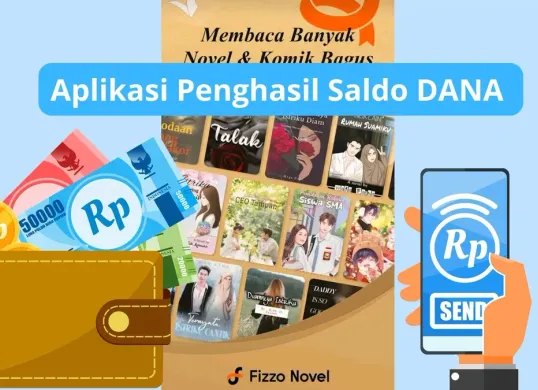 Aplikasi penghasil uang DANA untuk dapatkan saldo gratis bisa dicairkan melalui akun E-wallet. (Canva)