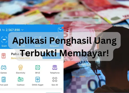 Mainkan aplikasi game penghasil uang dan dapatkan saldo DANA gratis. (Sumber: Poskota/Adam Taqwa Ganefin)