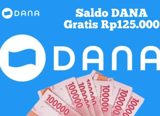 Cara klaim saldo DANA Gratis Rp125.000 melalui tautan khusus langsung masuk dompet elektronik.