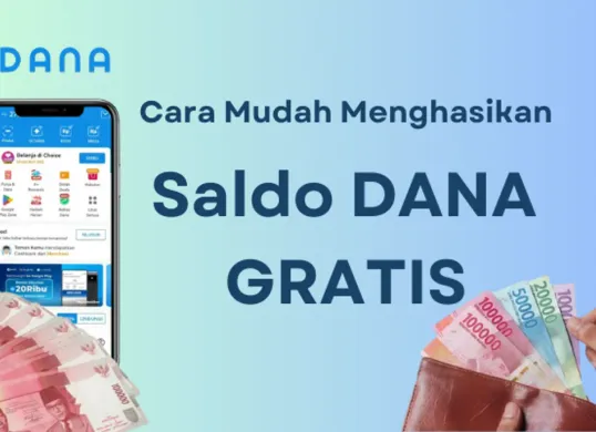 Berbagai cara mudah mendapatkan saldo DANA gratis. (Sumber: Poskota/Aldi Harlanda Irawan)