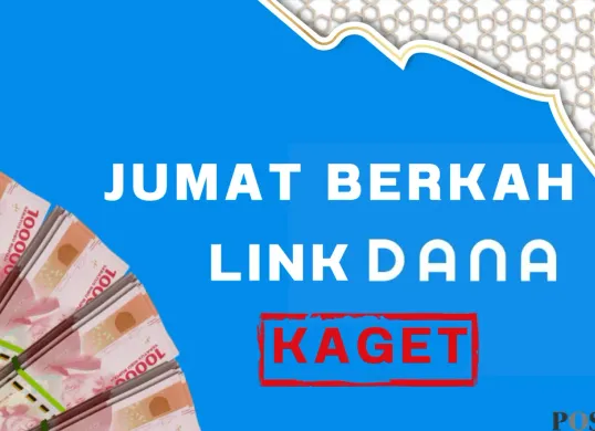 Jumat Berkah makin spesial karena link DANA Kaget 21 Maret 2025 berhadiah saldo gratis Rp300.000 sudah bisa diklaim.(Sumber: Poskota/Shandra)