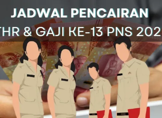 Informasi mengenai pencairan THR dan gaji ke 13 untuk PNS serta pensiunan. (Sumber: Poskota/Aldi Harlanda Irawan)