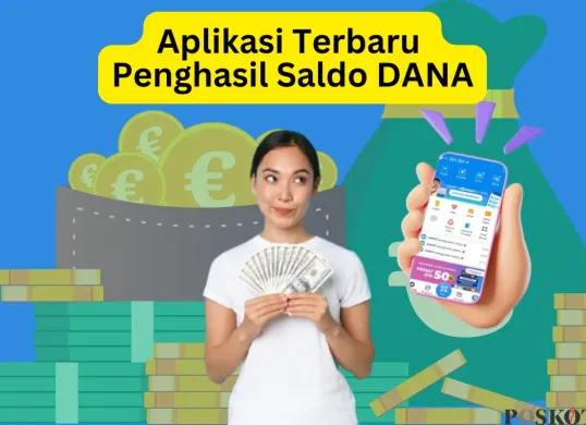 Cara terbaru dalam mendapatkan saldo DANA dengan cara yang mudah. (Sumber: Poskota/Arip Apandi)