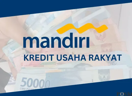 Simulasi angsuran KUR Bank Mandiri 2025 plafon Rp10-Rp50 juta. (Sumber: Poskota/Faiz)